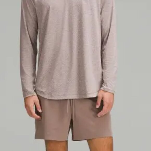 New Lululemon Men Zeroed Shorts 5" Taupetastic Size S - Picture 1 of 11